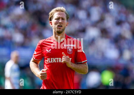 Zwolle, Niederlande. Mai 2024. ZWOLLE, NIEDERLANDE - 19. MAI: Michel VLAP vom FC Twente sieht beim niederländischen Eredivisie-Spiel zwischen PEC Zwolle und FC Twente im MAC3PARK stadion am 19. Mai 2024 in Zwolle, Niederlande, an. (Foto von Andre Weening/Orange Pictures) Credit: Orange Pics BV/Alamy Live News Stockfoto