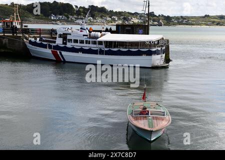 Jubilee Queen im Hafen Padstow Cornwall England, großbritannien Stockfoto