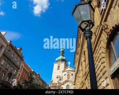 Prag, Tschechische Republik - 10. Mai 2024: Kirche St. Gallus in Prag Stockfoto