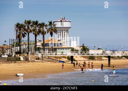 Ilha de Faro, Faro Island, Faro, Algarve, Portugal, Europa Stockfoto