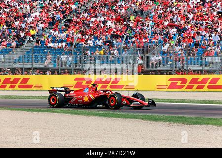 Imola, Italien. Mai 2024. 19.05.2024, Autodromo Enzo e Dino Ferrari, Imola, Formel 1 Grand Prix Emilia Romagna 2024, im Bild Charles Leclerc (MCO), Scuderia Ferrari HP/dpa/Alamy Live News Stockfoto