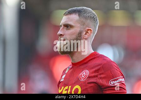 Bramall Lane, Sheffield, Großbritannien. Mai 2024. Premier League Football, Sheffield United gegen Tottenham Hotspur; Oli McBurnie von Sheffield Credit: Action Plus Sports/Alamy Live News Stockfoto