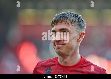 Bramall Lane, Sheffield, Großbritannien. Mai 2024. Premier League Football, Sheffield United gegen Tottenham Hotspur; Ben Osborn von Sheffield Credit: Action Plus Sports/Alamy Live News Stockfoto