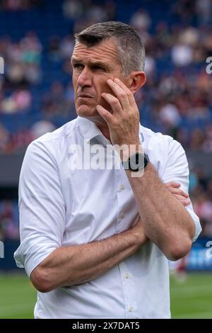 Rotterdam, Nederland. Mai 2024. ROTTERDAM, 19.05.2024, Stadion Feijenoord de kuip, Fußball, niederländische Eredivisie, Saison 2023/2024, Feyenoord - Excelsior, Ergebnis 4:0, Marinus Dijkhuizen Credit: Pro Shots/Alamy Live News Stockfoto