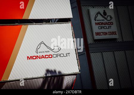 © SPORTPIXPRESS/MAXPPP, Monaco. Mai 2024. MAGAZIN FAHRERLAGER FORMEL 1 MONACO GRAND PRIX INSTALLATIONSILLUSTRATION Formel 1 MONACO GP Credit: MAXPPP/Alamy Live News Stockfoto