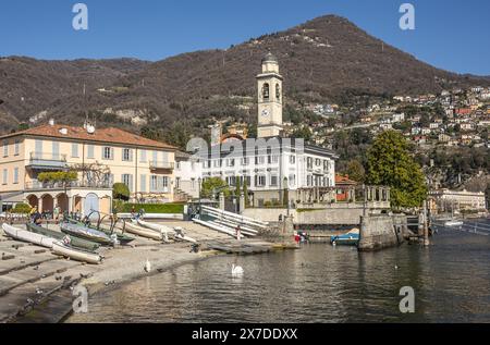 Cernobbio, italien - 03-03-2023: Die schöne Entdeckung von Cernobbio Stockfoto