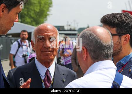 Imola, Italien. Mai 2024. Angelo Sticchi Damiani - ACI Italia Präsident während der FORMEL 1 MSC KREUZFAHRTEN GRAN PREMIO DEL MADE IN ITALY E DELL'EMILIA-ROMAGNA 2 Autodromo Enzo e Dino Ferrari, Imola (BO) Italien Credit: Unabhängige Fotoagentur/Alamy Live News Stockfoto