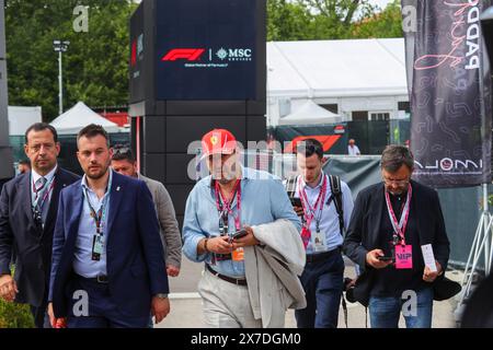 Imola, Bo, ITALIEN. Mai 2024. Matteo Salvini – Vizepräsident der Minister – Italien. Während der MSC-KREUZFAHRTEN MIT DER FORMEL 1 GRAN PREMIO DEL MADE IN ITALY E DELL'EMILIA-ROMAGNA 2 Autodromo Enzo e Dino Ferrari, Imola (BO) Italien (Foto: © Alessio de Marco/ZUMA Press Wire) NUR REDAKTIONELLE VERWENDUNG! Nicht für kommerzielle ZWECKE! Stockfoto