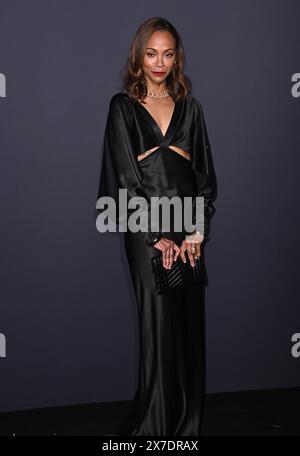 Zoe Saldana nahm an den Kering Women in Motion Awards während der 77. Filmfestspiele in Cannes Teil. Bilddatum: Sonntag, 19. Mai 2024. Stockfoto