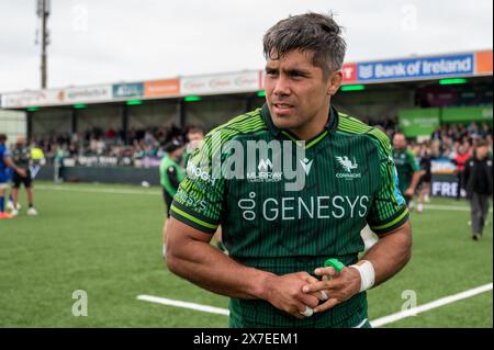Galway, Irland. Mai 2024. Jarrad Butler von Connacht nach dem Spiel der United Rugby Championship Runde 17 zwischen Connacht Rugby und DHL Stormers im Dexcom Stadium in Galway, Irland am 18. Mai 2024 (Foto: Andrew SURMA/ Credit: SIPA USA/Alamy Live News Stockfoto