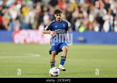 Madrid, Spanien. Mai 2024. Sergio Rodelas (Granada) Fußball/Fußball : spanisches Spiel "LaLiga EA Sports" zwischen Rayo Vallecano 2-1 Granada CF im Estadio de Vallecas in Madrid, Spanien. Quelle: Mutsu Kawamori/AFLO/Alamy Live News Stockfoto