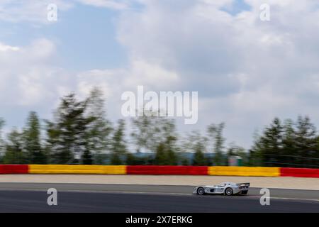 Stavelot, Belgien. Mai 2024. Olivier Galant aus Frankreich fährt während des Endurance Racing Legends-Rennens auf dem Spa-Classic 2024 auf dem Circuit de Spa-Francorchamps in Stavelot, Belgien, am 19. Mai 2024. Quelle: Meng Dingbo/Xinhua/Alamy Live News Stockfoto