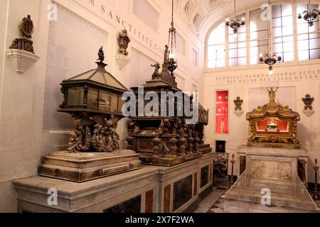 Kapellen der Kathedrale von Palermo in Sizilien Italien Stockfoto