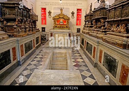 Kapellen der Kathedrale von Palermo in Sizilien Italien Stockfoto