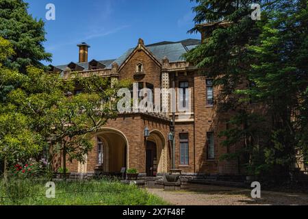 Maeda Family Residence wurde in der frühen Showa-Zeit als Residenz von Marquis Toshitame Maeda, dem ehemaligen Herrscher der Kaga-Domäne, erbaut. Beide W Stockfoto