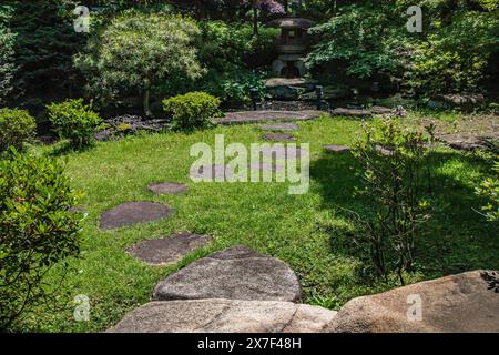 Maeda Family Residence wurde in der frühen Showa-Zeit als Residenz von Marquis Toshitame Maeda, dem ehemaligen Herrscher der Kaga-Domäne, erbaut. Beide W Stockfoto