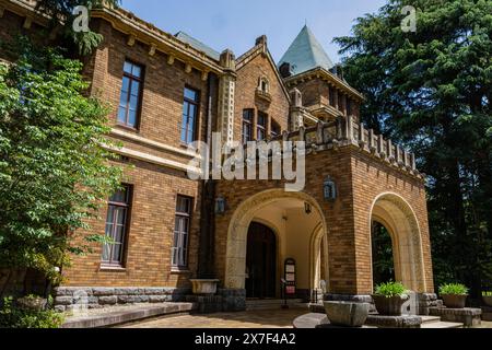 Maeda Family Residence wurde in der frühen Showa-Zeit als Residenz von Marquis Toshitame Maeda, dem ehemaligen Herrscher der Kaga-Domäne, erbaut. Beide W Stockfoto