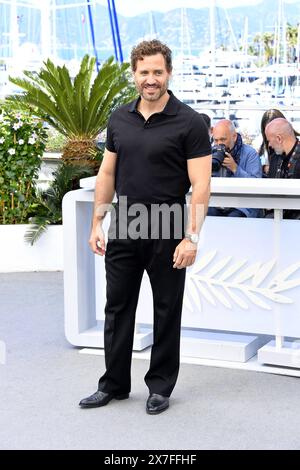 Edgar Ramirez beim Emilia Perez Photocall am 19.05.2024 im Rahmen vom 77. Filmfestival in Cannes Cannes Filmfestival 2024 - Emilia Perez Photocall mit Selena Gomez *** Edgar Ramirez beim Emilia Perez Photocall am 19 05 2024 beim Filmfestival 77 Cannes Filmfestival 2024 Emilia Perez Photocall mit Selena Gomez Stockfoto