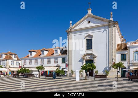 Hauptplatz, Praca Marques de Pombal, Vila Real de Santo Antonio, Eastern Algarve, Algarve, Portugal, Europa Stockfoto