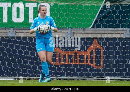 Tilburg, Niederlande. Mai 2024. TILBURG, NIEDERLANDE - 20. MAI: Torhüterin Diede Lemey von Fortuna Sittard hält den Ball während des TOTO KNVB Cup Endspiels zwischen Ajax und Fortuna Sittard im Koning Willem II Stadion am 20. Mai 2024 in Tilburg, Niederlande. (Foto von Joris Verwijst/Orange Pictures) Credit: Orange Pics BV/Alamy Live News Stockfoto