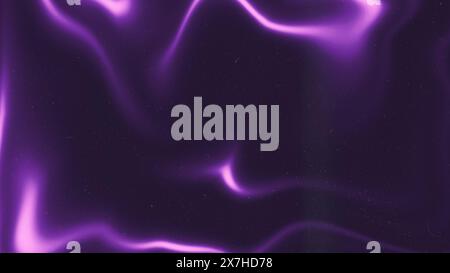 Abstraktes Retro-Grunge-Relief mit Filmstaubtextur und lilafarbenen Farben. Rauer farbiger Illustrationshintergrund. Stockfoto