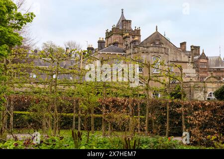 Holker Hall and Gardens, Grange-over-Sands, im Süden von Cumbria, nahe am Rand des Lake District National Park, England, Großbritannien. Stockfoto