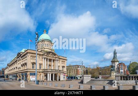 Rathaus am Queen Victoria Square, Kingston upon Hull, Yorkshire, England, Großbritannien Stockfoto