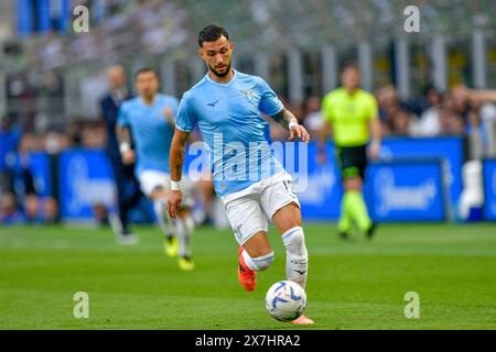 Mailand, Italien. Mai 2024. Valentin Castellanos (19) aus Latium sah in der Serie A Spiel zwischen Inter und Lazio bei Giuseppe Meazza in Mailand. (Foto: Gonzales Photo/Alamy Live News Stockfoto