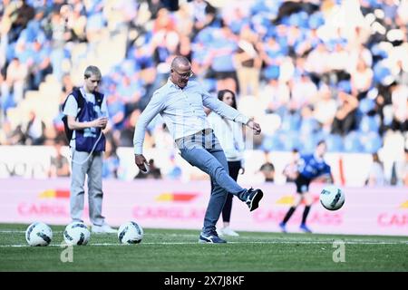 Genk, Belgien. Mai 2024. Marc Hendrikx wurde während eines Fußballspiels zwischen dem KRC Genk und dem Royal Antwerp FC am Montag, den 20. Mai 2024 in Genk, am 9. Tag (von 10) der Play-offs der Champions der ersten Liga der Jupiler Pro League 2023-2024 in der belgischen Meisterschaft gezeigt. BELGA FOTO JOHAN EYCKENS Credit: Belga News Agency/Alamy Live News Stockfoto