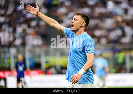 Mailand, Italien. Mai 2024. Patric of Latium während des italienischen Fußballspiels der Serie A Inter Mailand gegen Lazio im Stadion San Siro Credit: Piero Cruciatti/Alamy Live News Stockfoto