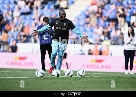 Genk, Belgien. Mai 2024. Oulare Souleymane, dargestellt während eines Fußballspiels zwischen KRC Genk und Royal Antwerp FC am Montag, den 20. Mai 2024 in Genk, am 9. Tag (von 10) der Play-offs der Champions der ersten Liga der Jupiler Pro League 2023-2024. BELGA FOTO JOHAN EYCKENS Credit: Belga News Agency/Alamy Live News Stockfoto