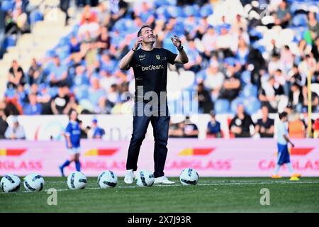 Genk, Belgien. Mai 2024. Branko Strupar wurde während eines Fußballspiels zwischen dem KRC Genk und dem Royal Antwerp FC am Montag, den 20. Mai 2024 in Genk, am 9. Tag (von 10) der Play-offs der Champions der ersten Liga der Jupiler Pro League 2023-2024 in der belgischen Meisterschaft gezeigt. BELGA FOTO JOHAN EYCKENS Credit: Belga News Agency/Alamy Live News Stockfoto