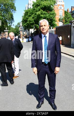 Steve Barclay, Abgeordneter bei der Chelsea Flower Show 2024. Konservative MPS. Stockfoto