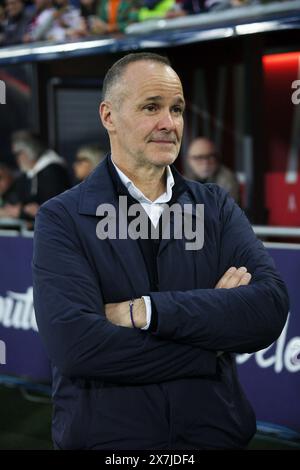 Bologna, Italien. Mai 2024. Joey Saputo, Inhaber und Präsident von Bologna f.c. während des Fußballspiels der Serie A zwischen Bologna f.c. und Juventus f.c. im Dall'Ara Stadium, Bologna, Norditalien - Montag, 20. Mai 2024. Sport - Fußball - (Foto Michele Nucci Credit: LaPresse/Alamy Live News Stockfoto
