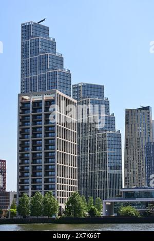 Tower Blocks in Nine Elms, London Stockfoto