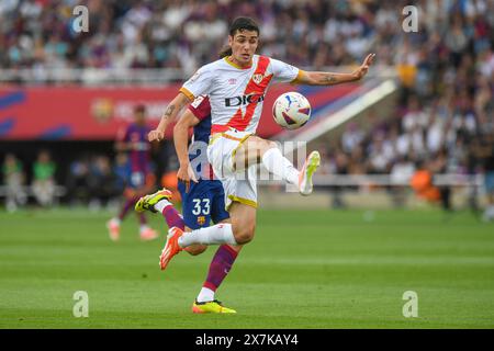 Barcelona, Spanien. Mai 2024. Spanien La Liga Fußballspiel FC Barcelona gegen Rayo Vallecano im Montjuic Olympiastadion in Barcelona, 19. Mai 2024 900/Cordon PRESS Credit: CORDON PRESS/Alamy Live News Stockfoto