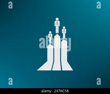 Vektor, Verlaufshintergrund. Stock Vektor