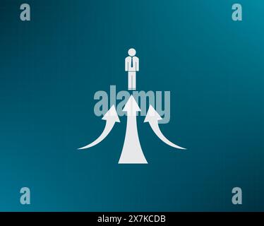 Vektor, Verlaufshintergrund. Stock Vektor