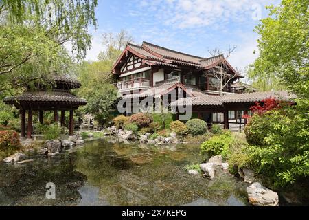 Xuanwu Lake Liangzhou, Xuanwuhu Park, Nanjing, Jiangsu, China Stockfoto