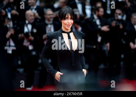 Cannes, Frankreich. Mai 2024. Nabilla Benattia besucht den roten Teppich der Auszubildenden beim 77. Jährlichen Filmfestival in Cannes im Palais des Festivals am éà. Mai 2024 in Cannes Stockfoto