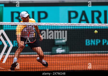 Dominic THIEM (AUT) während des Roland-Garros 2024, ATP und WTA Grand Slam Tennis Turniers am 20. Mai 2024 im Roland-Garros Stadion in Paris Stockfoto