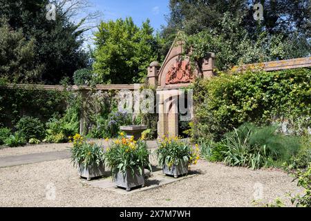 Die Old Rectory Gardens in East Ruston Stockfoto