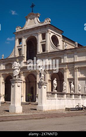 Italien, Lombardei, San Benedetto Po, Abtei Polirone, Kirche San Benedetto Stockfoto