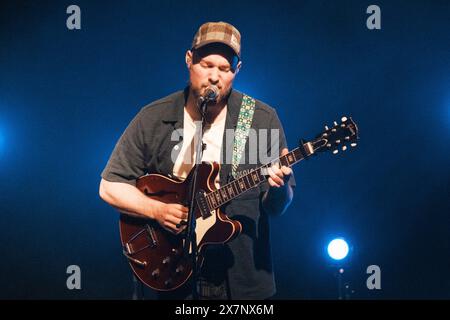 Kopenhagen, Dänemark. Mai 2024. Der isländische Sänger, Musiker und Songwriter Asgeir gibt ein Live-Konzert im Bremen Teater in Kopenhagen. (Foto: Gonzales Photo - Flemming Bo Jensen). Stockfoto