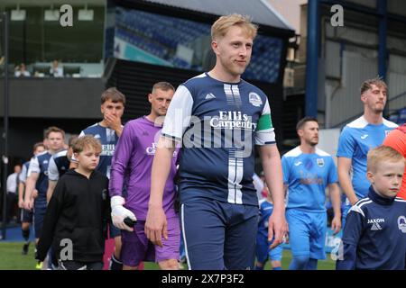 Ipswich, England, 20. Mai 2024: Action beim Suffolk Junior Cup Finale zwischen Thurston FC und Woolverstone United in der Portman Road (Promediapix/SPP) Stockfoto