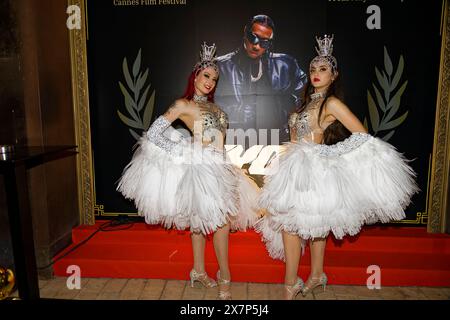 Cannes, Frankreich. Mai 2024. Christie Nightclub beim Internationalen Filmfestival von Cannes in Cannes, Frankreich. Quelle: Gerard Crossay Stockfoto