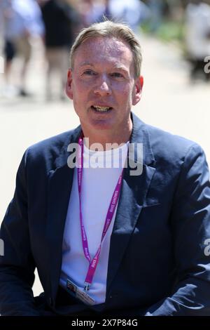 London, Großbritannien. Mai 2024. Frank Gardner nimmt an der RHS Chelsea Flower Show 2024 Press Day in London Teil. Die jährliche Gartenausstellung findet vom 21. Bis 25. Mai 2024 im Royal Chelsea Hospital in London statt. Quelle: SOPA Images Limited/Alamy Live News Stockfoto