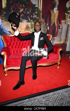 New York, USA. Mai 2024. Charlii Sebunya nimmt am 20. Mai 2024 an der Gala zum 60. Jahrestag der Harlem School of the Art im Ziegfeld Ballroom, New York, NY Teil. (Foto: Anthony Behar/SIPA USA) Credit: SIPA USA/Alamy Live News Stockfoto