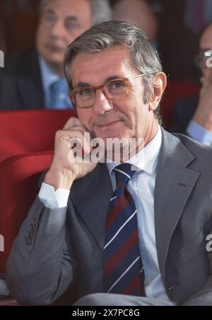 Archivfoto, Italien. Mai 2024. FOTOARCHIV - Mailand - Konferenz über die Olympischen Winterspiele Mailand Cortina, Vincenzo Novari (Mailand - 12.2019, Maurizio Maule) ps das Foto kann in Übereinstimmung mit dem Kontext verwendet werden, in dem es aufgenommen wurde, und ohne diffamierende Absicht des Ansehens der vertretenen redaktionellen Personen Verwendung nur Kredit: Unabhängige Fotoagentur/Alamy Live News Stockfoto