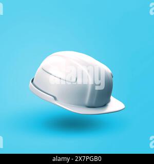 Symbole für 3D-Objekte in verschiedenen Designs – Schutzhelm Stockfoto